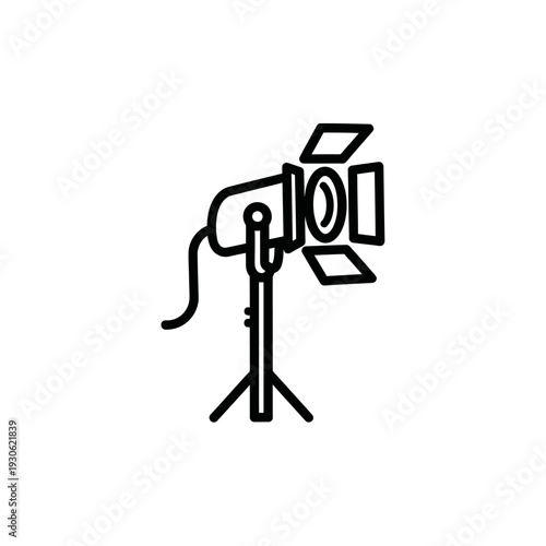 Professional Studio Lighting Equipment Setup for Photography and Filmmaking