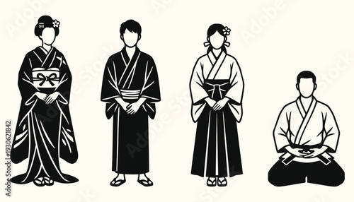 Traditional Japanese Attire Collection