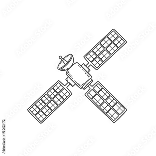 Advanced Satellite Communication Satellite in Space Technology