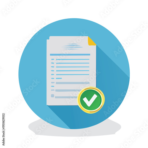 Document icon with check mark