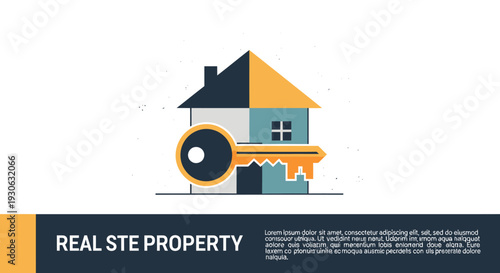 House Icon with Magnifying Glass Graphic.