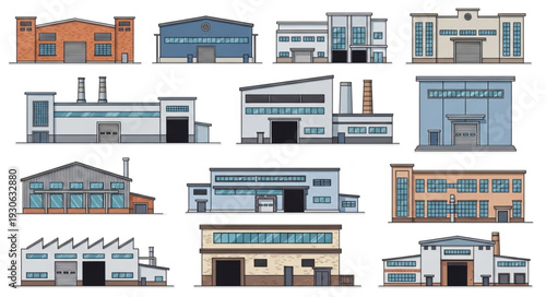 Collection of Modern Building Designs.