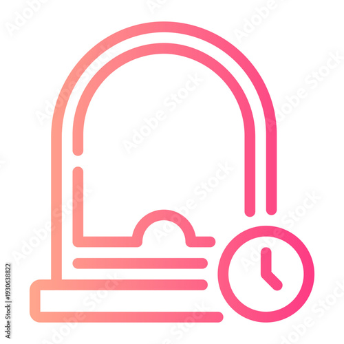 time gradient icon