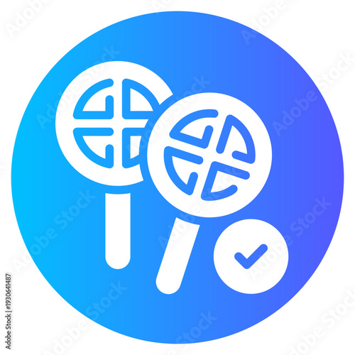 check gradient icon