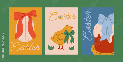 Happy Easter greeting cards