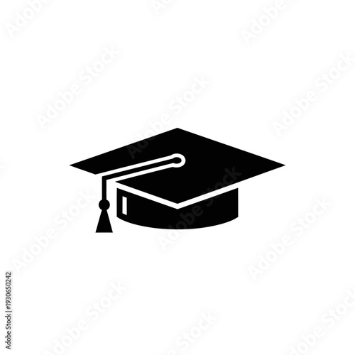 Graduation Cap Icon Symbolizing Academic Achievement and Education Success
