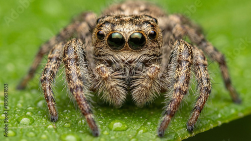 Photos close up spider
