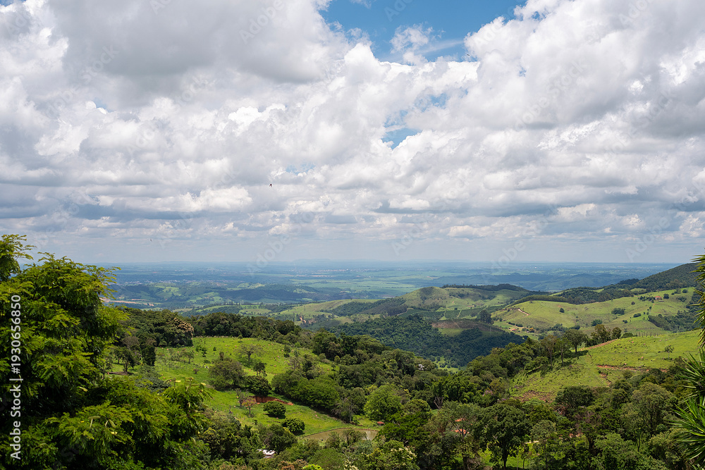 Obraz premium Paisagem rural