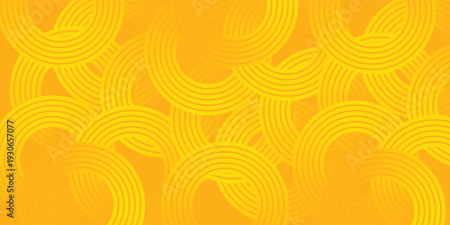 Pasta background, spaghetti abstract geometric pattern. eps 10 modern