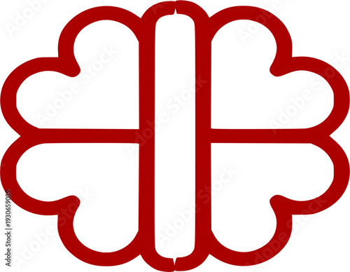 This versatile symbol is ideal for healthcare technology, mental health clinics, creative brainstorming hubs, pharmaceutical brands, or any business focused on growth and connectivity.