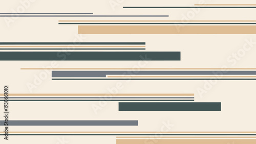 Abstract horizontal lines in various colors and lengths.