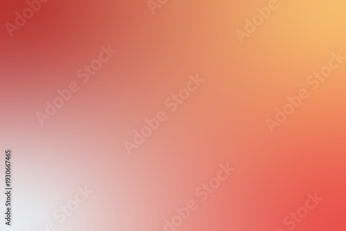Warm sunset gradient background in red and orange