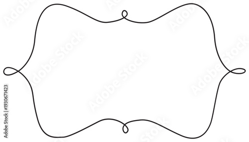 Curly Frames, Baby Shower, Wedding, Shabby Chic