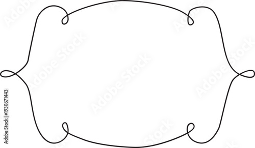 Curly Frames, Baby Shower, Wedding, Shabby Chic