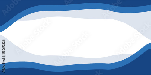 abstract modern blue curve with copy space template for professional business presentation template background