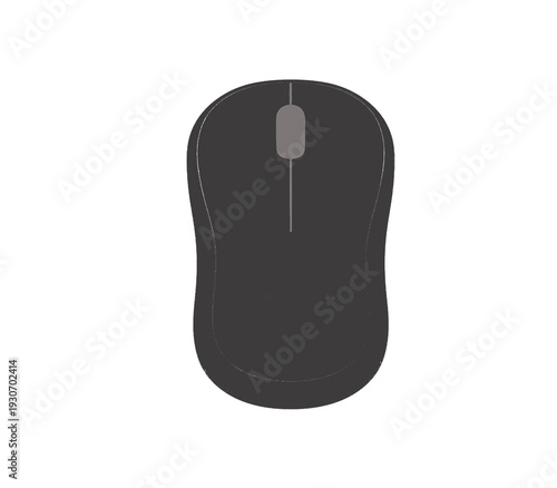 computer mouse isolated on white