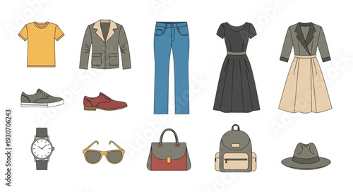 Fashion Clothing and Accessories Collection.