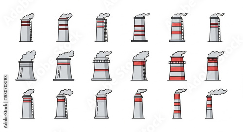 Fire Extinguishers in Various Configurations.