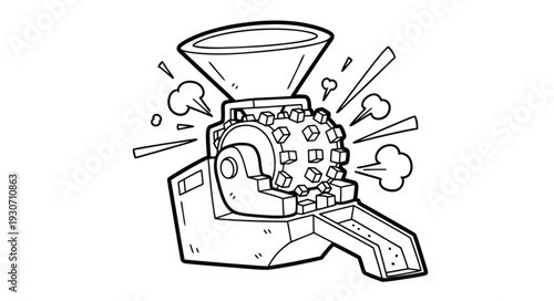 Grain Mill Machine Industrial Equipment.