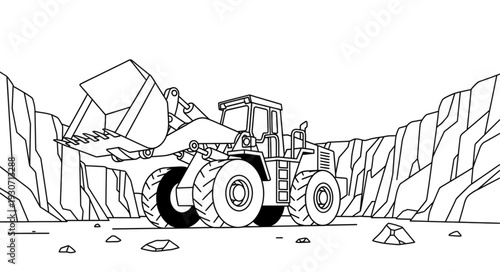 Heavy Duty Front End Loader.