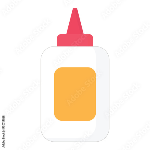 Glue vector illustration on a white background