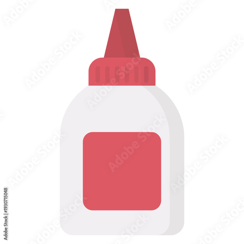 Glue vector illustration on a white background