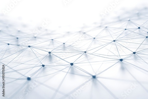Abstract Connected Dots Network