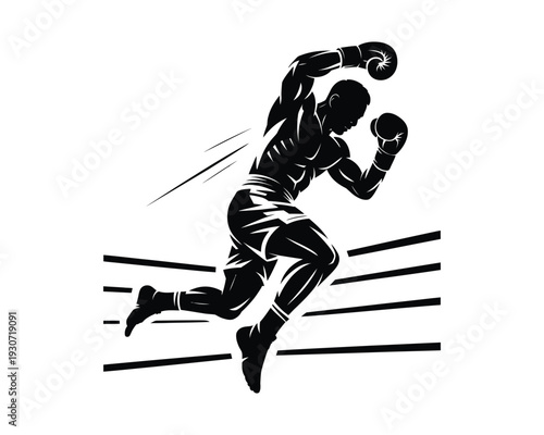 boxer silhouette vector, boxing athlete silhouette, boxer fighting pose vector, boxing stance silhouette illustration, male boxer silhouette, female boxer silhouette, professional boxing vector art
