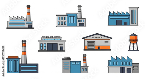 Industrial Buildings and Factory Structures.