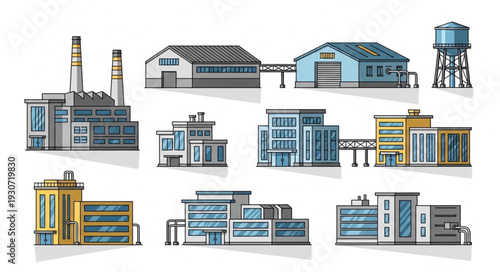 Industrial Buildings and Factory Structures.