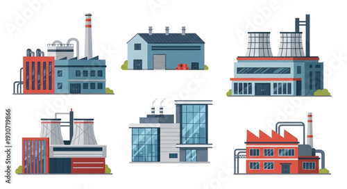 Industrial Buildings and Factory Structures.