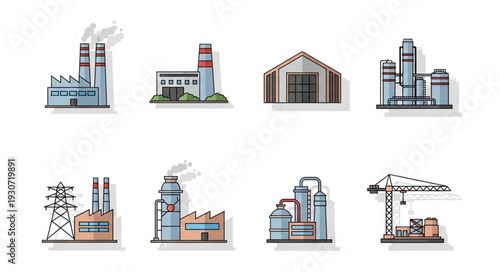 Industrial Buildings and Factory Structures.