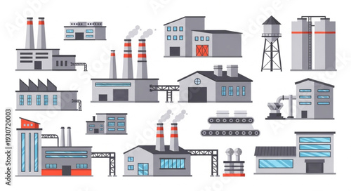 Industrial Buildings and Factory Structures.