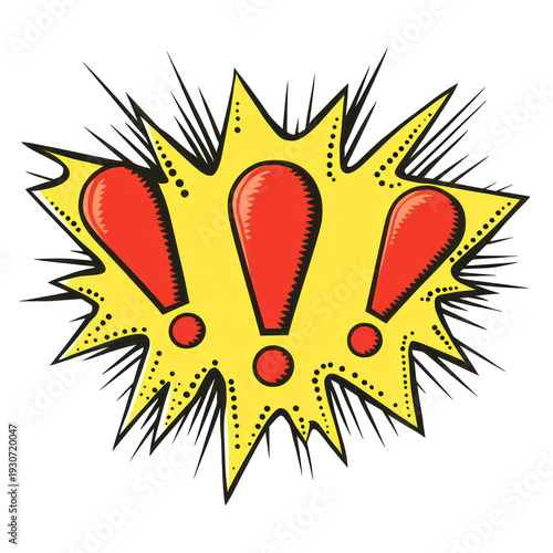 comic explosion surprised illustration transparent background