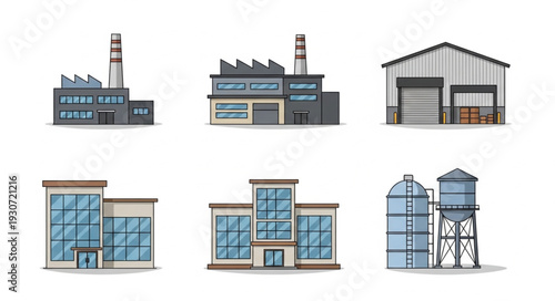 Industrial Buildings and Factory Structures.