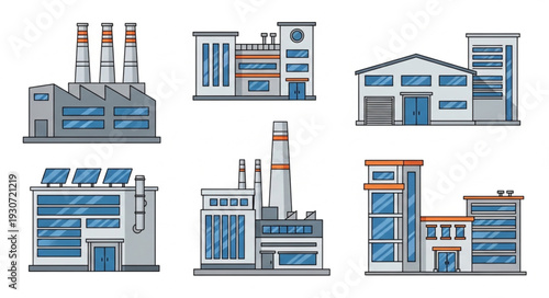 Industrial Buildings and Factory Structures.