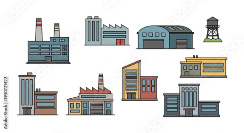 Industrial Buildings and Factory Structures.
