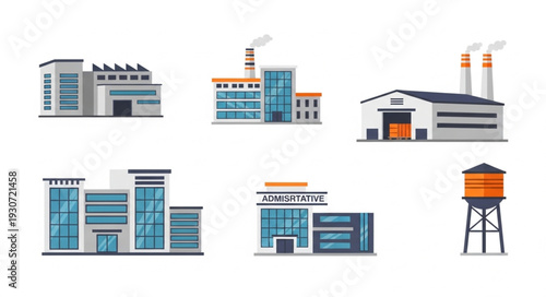 Industrial Buildings and Factory Structures.