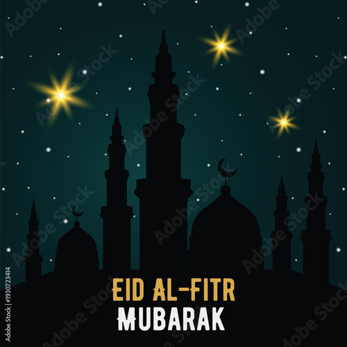 Eid ul fitr greeting card
