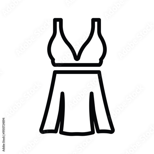 Nightie Dress Icon