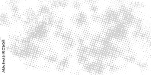Abstract halftone dotted background. Grunge effect vector texture
