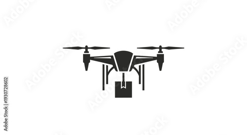 Drone Flying in the Air.