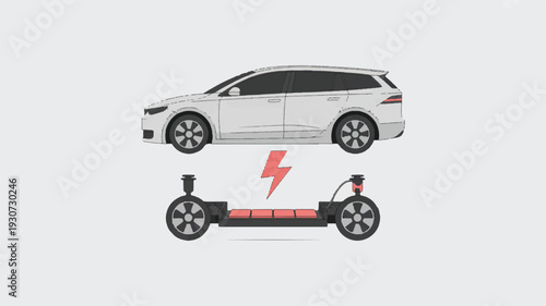 A minimalist illustration of a disassembled electric vehicle concept (1)_traced