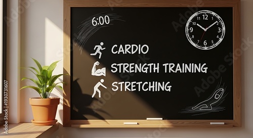 morning exercise schedule