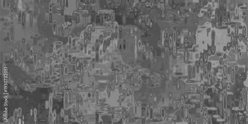 Grayscale abstract texture with organic, fluid shapes and a distressed, grunge aesthetic for industrial or artistic backgrounds