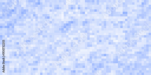 Light blue pixelated mosaic background with subtle variations in shade creating a clean, geometric, and abstract pattern for modern design and digital applications