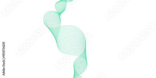 A vector illustration of a blue toothbrush with toothpaste featuring a curved wave shape and light smoke pattern design isolated on a white background