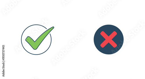 Green checkmark and red x icons illustrate concepts of correct and incorrect silhouette
