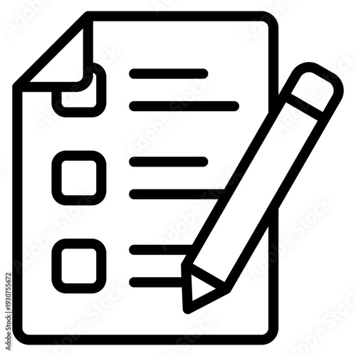 Exam Preparation Icon