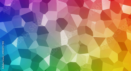 Abstract colorful mosaic pattern background with gradient effect.